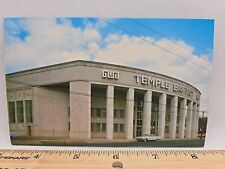 Vintage Postcard Temple Baptist Church Detroit Michigan Largest Baptist Church picture