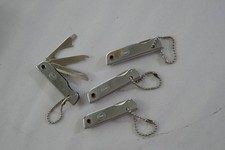 4 Vintage Pocket Knives Enjay Gas Oil picture
