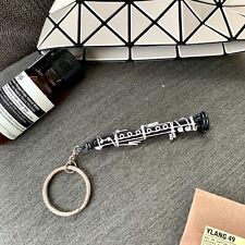Clarinet Wire Instrument Keychain (KW-008) Hand Made 1.57