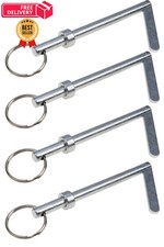 YUXSOUQ 4 PCS Elevator Door Key Emergency Drop Fits Universal Sliver picture