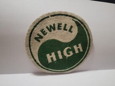 Vintage Newell West Virginia High School Felt Patch Jacket Chester Rare picture