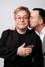 Singer Elton John with his partner filmmaker David Furnish are pho- Old Photo 1 picture