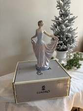 Vintage 1979 Lladro “The Dancer” Ballerina 5050 Figurine 32cm Elegant Porcelain picture