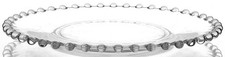 Imperial Glass-Ohio Candlewick Clear Salad Plate 1676130 picture