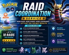 10 REMOTE RAID INVITE SERVICE Pokemon (*You can choose the raids No Dynamax)  Go picture