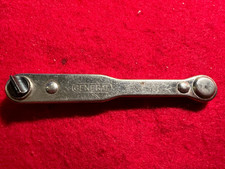 Vintage General Hardware No.807  4” Slotted Ratchet Offset Screwdriver USA picture