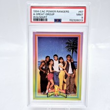 1994 Power Rangers Great Group #67 PSA 9 Walmart Series 1 picture