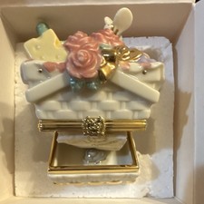 Lenox Treasures Summer Delight Trinket Box w/ Certificate & Box picture