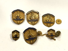 NATIONAL SAFETY COUNCEL SAFE DRIVER AWARDS YEARS 3 4 5 6 7 8 PINS LOT VINTAGE picture