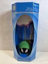 Vintage Y2K Looney Tunes Marvin The Martian Fuzzy Bubble Thoughts NIB Decor picture