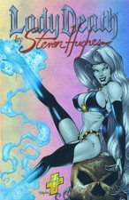 Lady Death by Steven Hughes #1A VF/NM; Chaos | Premium Edition Ltd to 3,000 Foil picture