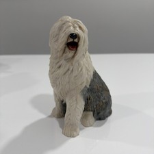 Aynsley Made In England 1980 Fine Porcelain Figurine Old English Sheep Dog picture