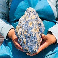 5.47 LB Natural Blue Crystal Kyanite Rough Gem mineral Specimen Healing 5297 picture