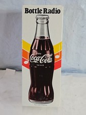 1979 Coca Cola Bottle AM Radio Vintage Coke Collectible Soda Promo Sealed Box picture