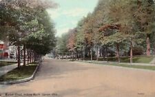 Canton OH Ohio Market Street Downtown Early 1900s Mansions Vtg Postcard A24 picture