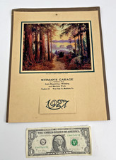 Vintage 1927 Witman's Garage Manheim, Pa Advertising Calendar picture