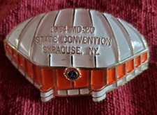Rare 1984 Vtg Lions Club International Pin MD-20 State Convention Syracuse NY picture