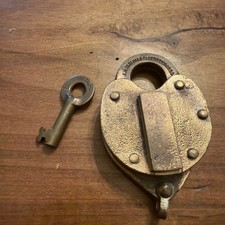 Antique  Obsolete Lock Made By Climax Co NEWARK NJ picture