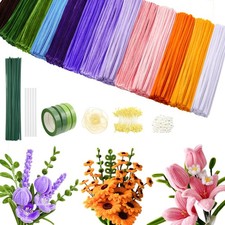 800 PCS Pipe Cleaners Craft, 12 x 12 x 1 inches, Multicolor 800 picture