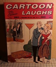 Cartoon Laughs #7 - 1964 VG 4.0/FN 5.0 Misogynistic Unfunny Trope of the 1960's picture