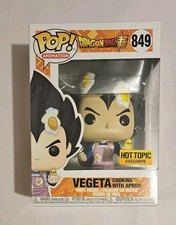VEGETA (COOKING WITH APRON) Funko Pop Animation #849 Hot Topic Exclusive picture