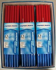 Papermate Wood Pencils American Checkpoint Blue & Red  Pencils     72 Pencils picture