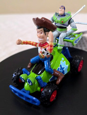 WDW Thinkway Toy 2001 Disney Stars & Motor Cars Parade MGM Buzz Woody Car Pixar picture