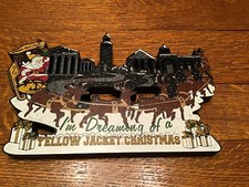 Vintage Shelia's I'm Dreaming of Georgia Tech Yellow Jacket Christmas Plague picture