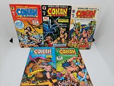 Conan The Barbarian 1970s Marvel Pocket Book Lot vol. 1 2 3 4 5 set Bronze Age picture