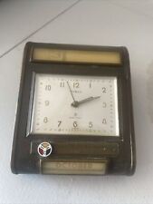 Vintage Semca Clock With Date ,day ,month  Untested picture