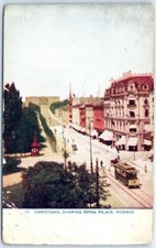 Postcard - Christiana Showing Royal Palace, Norway picture