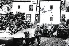 Al Price signed 4x6 photo Battle of The Bulge D-Day Europe WW II RARE COA LOOK picture