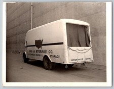 Vintage 1937 White Furniture Van Photo Bekins Moving & Storage Truck 4x5 B&W picture