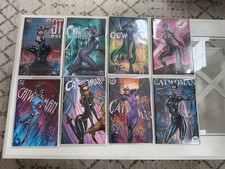 Catwoman 80th Anniversary Spectacular #1 J Scott Campbell All Covers Unsigned picture