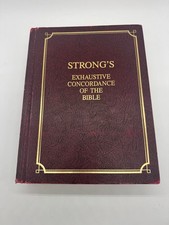 Strong's Exhaustive Concordance of the Bible By James Strong - Hardcover picture