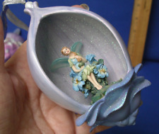 Fairy Secret Garden Heirloom Ornaments Bradford Edition 2000 Blue Belle Fantasy picture