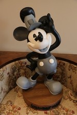 DISNEY PARKS RARE STEAMBOAT WILLIE STATUE 24 ' BRAND NEW IN BOX  picture