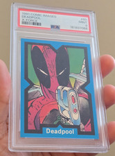 1991 COMIC IMAGES X-FORCE DEADPOOL #60 RC ROOKIE TRADING CARD | PSA 9 MINT picture