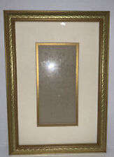 Photo Frame Gold Gilt Ornate Victorian-style Holds 4x8”Picture Wall Hanging picture
