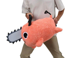 SEGA Chainsaw Man Pochita Grande BIG Plush doll Toy JAPAN  27.55in RARE picture