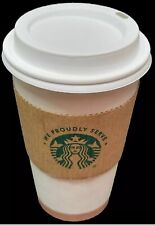 (80) STARBUCKS Paper Cups & (85) Lids Grande (80) Cup Sleeves Disposable (20 Oz) picture