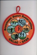 2022 Greater St. Louis Area Council Beaumont Scout Reservation patch picture