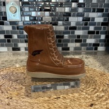 2005 Red Wing Shoes 100th Anniversary Red Wing Stoneware Pottery Boot Bank picture