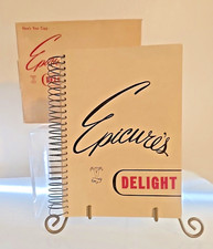 Vintage Epicures Delight cookbook by Vera Harnett, c. 1952 picture