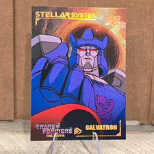 2026 Upper Deck Transformers Movie 40th Galvatron Black Hole /25 SS-9 picture