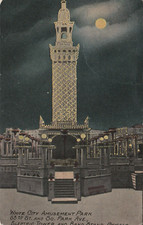 White City Amusement Park Electric Tower and Bandstand Chicago Illinois picture