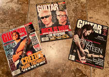 VINTAGE GUITAR WORLD MAGAZINE LOT ( OCT. 95, FEB. 01, APR 01 ) LOT OF 3 picture