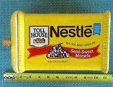 Vintage CERAMIC Nestle Toll House Cookie Cannister + Nestle Cookbook picture