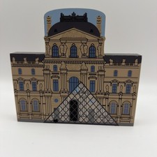 The Cat’s Meow The Louvre Museum  Paris France Wooden Replica Vintage 2001 picture