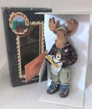 Vintage Donna Chapman Timber Ridge Co. Moose Figure Trailblazer - New with Box picture
